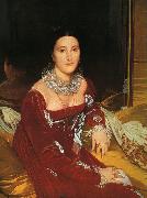 Jean-Auguste Dominique Ingres Mme.De Senonnes Spain oil painting reproduction